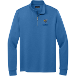 Gilbert Yellowjackets <span class="pdp-name-mascot">Gilbert School Yellowjackets</span> Brooks Brothers Men's Double-Knit 1/4-Zip Pullover Front Thumbnail