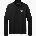 Benedict Tigers <span class="pdp-name-mascot">Benedict Tigers</span> Brooks Brothers Men's Double-Knit 1/4-Zip Pullover Front Thumbnail