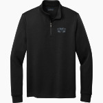 Cedar Bluffs Wildcats <span class="pdp-name-mascot">Cedar Bluffs Wildcats</span> Brooks Brothers Men's Double-Knit 1/4-Zip Pullover Front Thumbnail