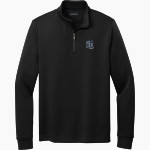 ST BERNARD PREP SAINTS <span class="pdp-name-mascot">ST BERNARD PREP SAINTS</span> Brooks Brothers Men's Double-Knit 1/4-Zip Pullover Front Thumbnail