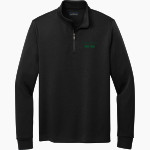 BRYAN TURNER BASKETBALL ACADEMY <span class="pdp-name-mascot">BRYAN TURNER BASKETBALL ACADEMY</span> Brooks Brothers Men's Double-Knit 1/4-Zip Pullover Front Thumbnail