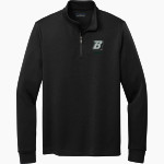 Binghamton University <span class="pdp-name-mascot">Binghamton Bearcats</span> Brooks Brothers Men's Double-Knit 1/4-Zip Pullover Front Thumbnail