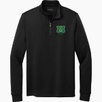 Milan C2 Wildcats <span class="pdp-name-mascot">Milan C2 Wildcats</span> Brooks Brothers Men's Double-Knit 1/4-Zip Pullover Front Thumbnail