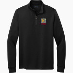 Newberry Youth Football And Cheer Panthers <span class="pdp-name-mascot">Newberry Youth Football And Cheer Panthers</span> Brooks Brothers Men's Double-Knit 1/4-Zip Pullover Front Thumbnail