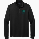 Bahama Strong Marlins Brooks Brothers Men's Double-Knit 1/4-Zip Pullover Front Thumbnail