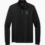Hackberry Mustangs <span class="pdp-name-mascot">Hackberry Mustangs</span> Brooks Brothers Men's Double-Knit 1/4-Zip Pullover Front Thumbnail