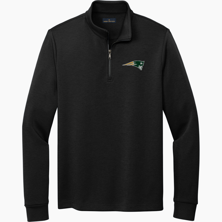 PATRICK HENRY HIGH SCHOOL PATRIOTS <span class="pdp-name-mascot">PATRICK HENRY PATRIOTS</span> Brooks Brothers Men's Double-Knit 1/4-Zip Pullover