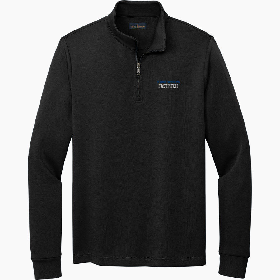 Ny Inferno Fastpitch Open Fastpitch <span class="pdp-name-mascot">Ny Inferno Fastpitch Open Fastpitch</span> Brooks Brothers Men's Double-Knit 1/4-Zip Pullover