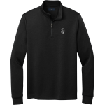 Fenwick Friars The Official Online Store <span class="pdp-name-mascot">Fenwick Friars</span> Brooks Brothers Men's Double-Knit 1/4-Zip Pullover Front Thumbnail