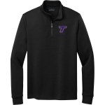 Trevecca University Trojans <span class="pdp-name-mascot">Trevecca University Trojans</span> Brooks Brothers Men's Double-Knit 1/4-Zip Pullover Front Thumbnail