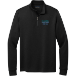 Pearson Panthers <span class="pdp-name-mascot">Pearson School Panthers</span> Brooks Brothers Men's Double-Knit 1/4-Zip Pullover Front Thumbnail