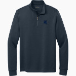The Covenant Of Jacksonville Warriors <span class="pdp-name-mascot">The Covenant Of Jacksonville Warriors</span> Brooks Brothers Men's Double-Knit 1/4-Zip Pullover Front Thumbnail