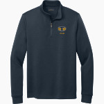 TROUP HIGH SCHOOL TIGERS <span class="pdp-name-mascot">TROUP TIGERS</span> Brooks Brothers Men's Double-Knit 1/4-Zip Pullover Front Thumbnail