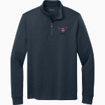 BOYNE CITY HIGH SCHOOL RAMBLERS <span class="pdp-name-mascot">BOYNE CITY RAMBLERS</span> Brooks Brothers Men's Double-Knit 1/4-Zip Pullover Front Thumbnail
