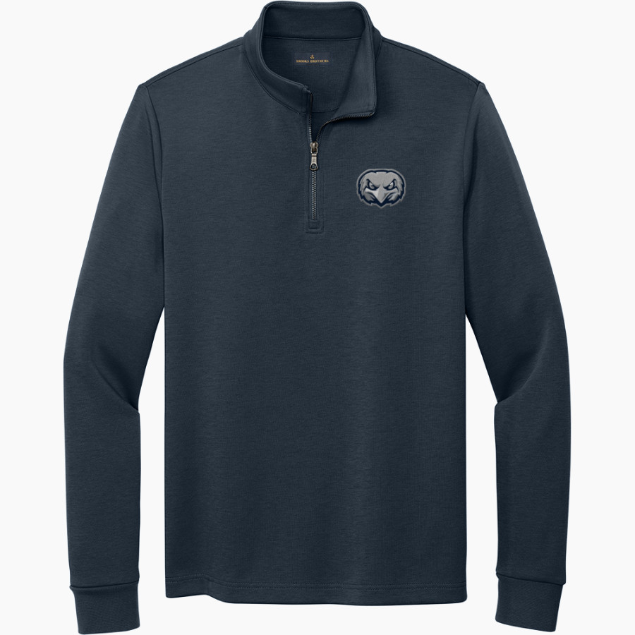 Legacy Eagles <span class="pdp-name-mascot">Legacy Charter Eagles</span> Brooks Brothers Men's Double-Knit 1/4-Zip Pullover