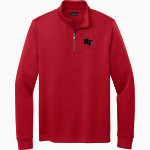 Hannah-Pamplico Raiders Raiders Brooks Brothers Men's Double-Knit 1/4-Zip Pullover Front Thumbnail