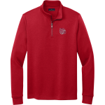 Liberty Indians <span class="pdp-name-mascot">Liberty Indians</span> Brooks Brothers Men's Double-Knit 1/4-Zip Pullover Front Thumbnail