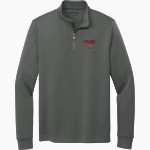 TULARE UNION HIGH SCHOOL REDSKINS <span class="pdp-name-mascot">TULARE TRIBE</span> Brooks Brothers Men's Double-Knit 1/4-Zip Pullover Front Thumbnail