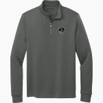 CBU Buccaneers <span class="pdp-name-mascot">Christian Brothers Buccaneers</span> Brooks Brothers Men's Double-Knit 1/4-Zip Pullover Front Thumbnail