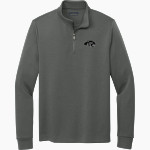 Cabot Panthers Brooks Brothers Men's Double-Knit 1/4-Zip Pullover Front Thumbnail