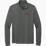 Tusculum University Pioneer Athletics <span class="pdp-name-mascot">TUSCULUM Pioneers</span> Brooks Brothers Men's Double-Knit 1/4-Zip Pullover Front Thumbnail