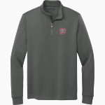 Red Hook Faculty Association RHFA Brooks Brothers Men's Double-Knit 1/4-Zip Pullover Front Thumbnail