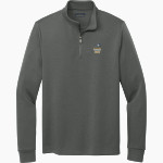 Creative Learning Dragons <span class="pdp-name-mascot">Creative Learning Dragons</span> Brooks Brothers Men's Double-Knit 1/4-Zip Pullover Front Thumbnail