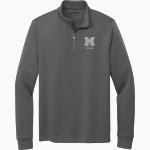 Mishawaka Cavemen Brooks Brothers Men's Double-Knit 1/4-Zip Pullover Front Thumbnail