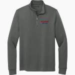 PITTSBURGH NATIONAL LEAGUE PITTSBURGH NATIONAL <span class="pdp-name-mascot">PITTSBURGH NATIONAL LEAGUE</span> Brooks Brothers Men's Double-Knit 1/4-Zip Pullover Front Thumbnail