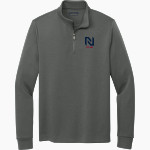 NORTHLAND Pioneers <span class="pdp-name-mascot">NORTHLAND PIONEERS STORE</span> Brooks Brothers Men's Double-Knit 1/4-Zip Pullover Front Thumbnail