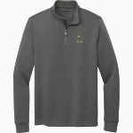 Akins Eagles Brooks Brothers Men's Double-Knit 1/4-Zip Pullover Front Thumbnail