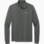 San Diego Miramar Jets <span class="pdp-name-mascot">San Diego Miramar College Jets</span> Brooks Brothers Men's Double-Knit 1/4-Zip Pullover Front Thumbnail