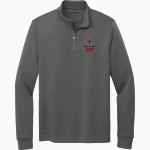 Santa Barbara Saints Football <span class="pdp-name-mascot">Santa Barbara Saints Football</span> Brooks Brothers Men's Double-Knit 1/4-Zip Pullover Front Thumbnail