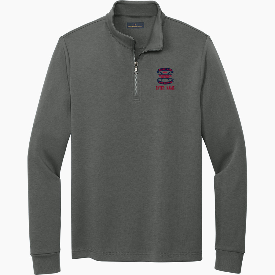 Lakemen Baseball Baseball Brooks Brothers Men's Double-Knit 1/4-Zip Pullover