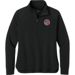 Suffolk Sports Hall Of Fame <span class="pdp-name-mascot">Suffolk Sports Hall Of Fame</span> Brooks Brothers Women's Luxe Performance 1/4-Zip Front Thumbnail