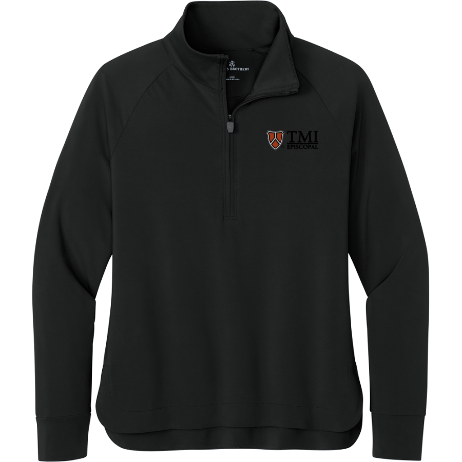 PANTHERS SPIRIT STORE <span class="pdp-name-mascot">TMI Panthers</span> Brooks Brothers Women's Luxe Performance 1/4-Zip