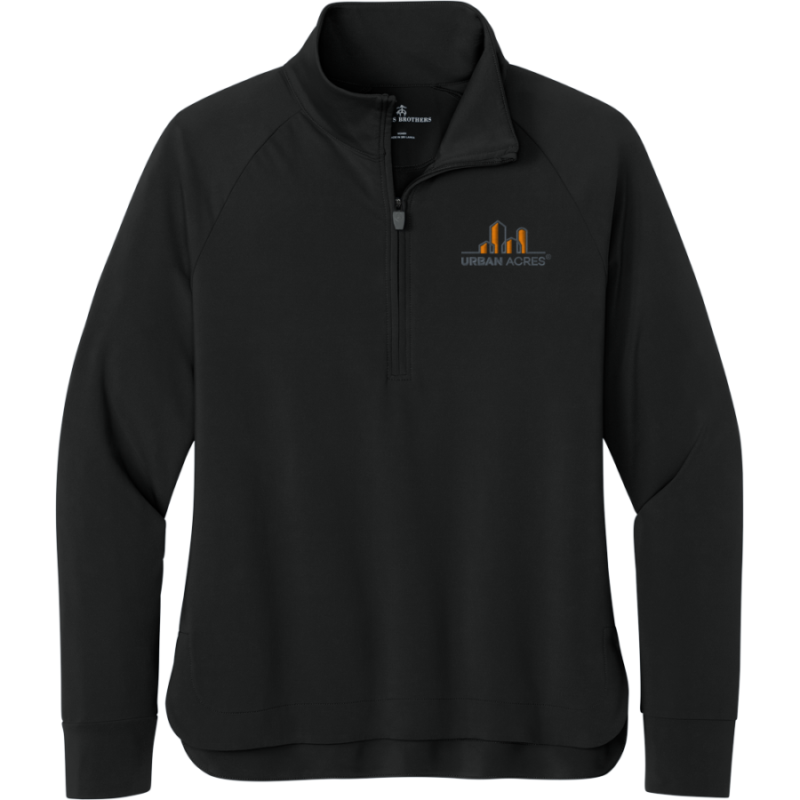 Urban Acres Real Estate <span class="pdp-name-mascot">Urban Acres Real Estate</span> Brooks Brothers Women's Luxe Performance 1/4-Zip