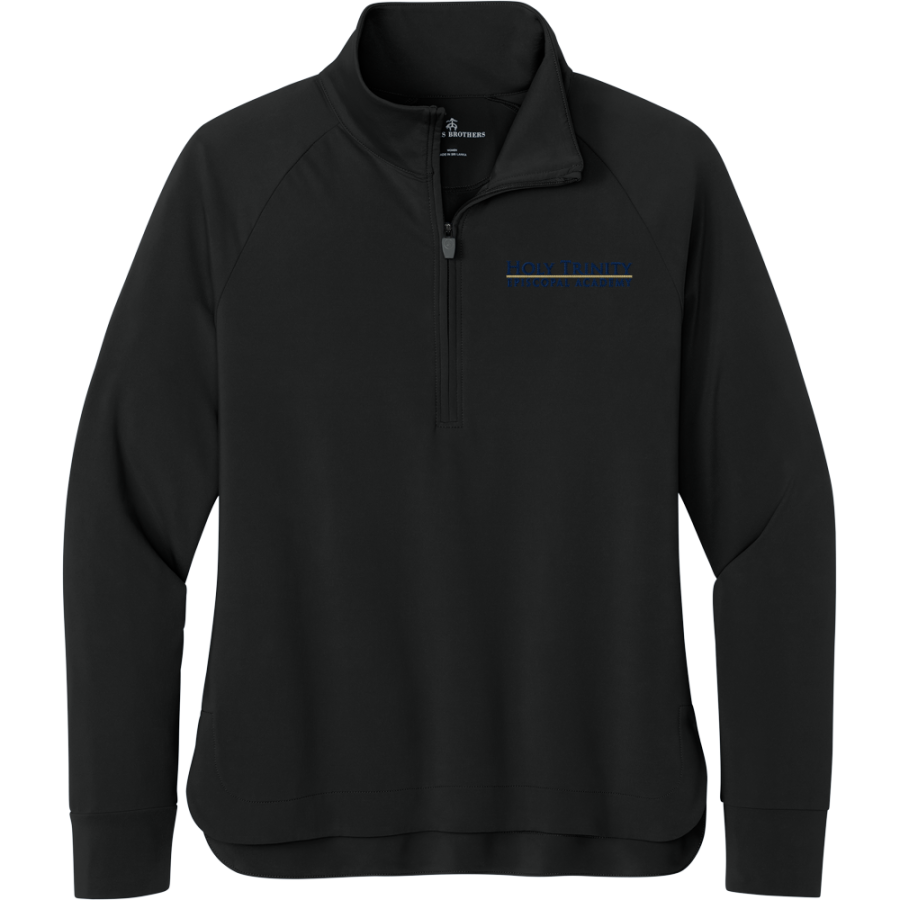 Holy Trinity Tigers <span class="pdp-name-mascot">Holy Trinity Tigers</span> Brooks Brothers Women's Luxe Performance 1/4-Zip