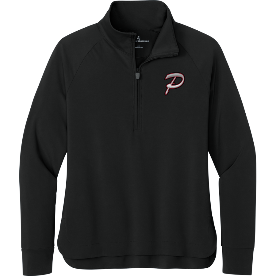 Pulaski Red Raiders <span class="pdp-name-mascot">Pulaski Red Reaiders</span> Brooks Brothers Women's Luxe Performance 1/4-Zip