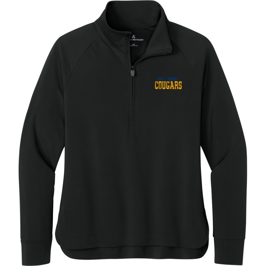 John F. Kennedy Cougars <span class="pdp-name-mascot">John F. Kennedy Cougars</span> Brooks Brothers Women's Luxe Performance 1/4-Zip