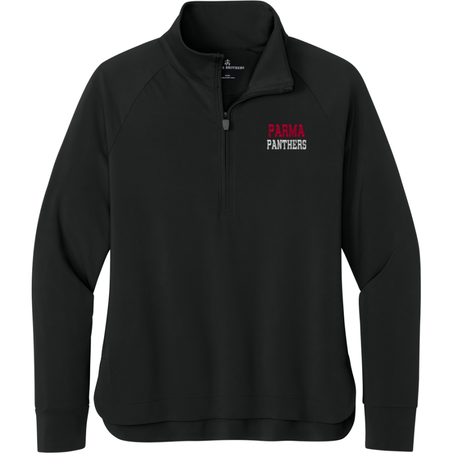 Parma Panthers <span class="pdp-name-mascot">Parma Panthers</span> Brooks Brothers Women's Luxe Performance 1/4-Zip