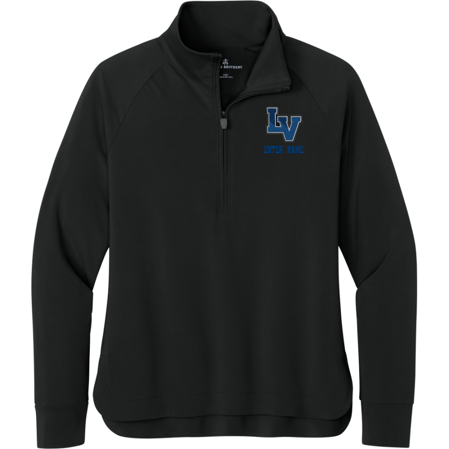 LAVILLE HIGH SCHOOL LANCERS <span class="pdp-name-mascot">LAVILLE LANCERS</span> Brooks Brothers Women's Luxe Performance 1/4-Zip