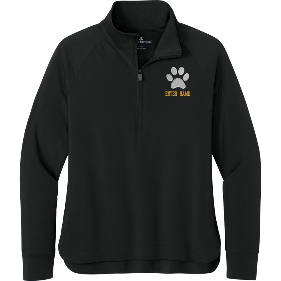 Peace Panthers <span class="pdp-name-mascot">Peace Lutheran School Panthers</span> Brooks Brothers Women's Luxe Performance 1/4-Zip