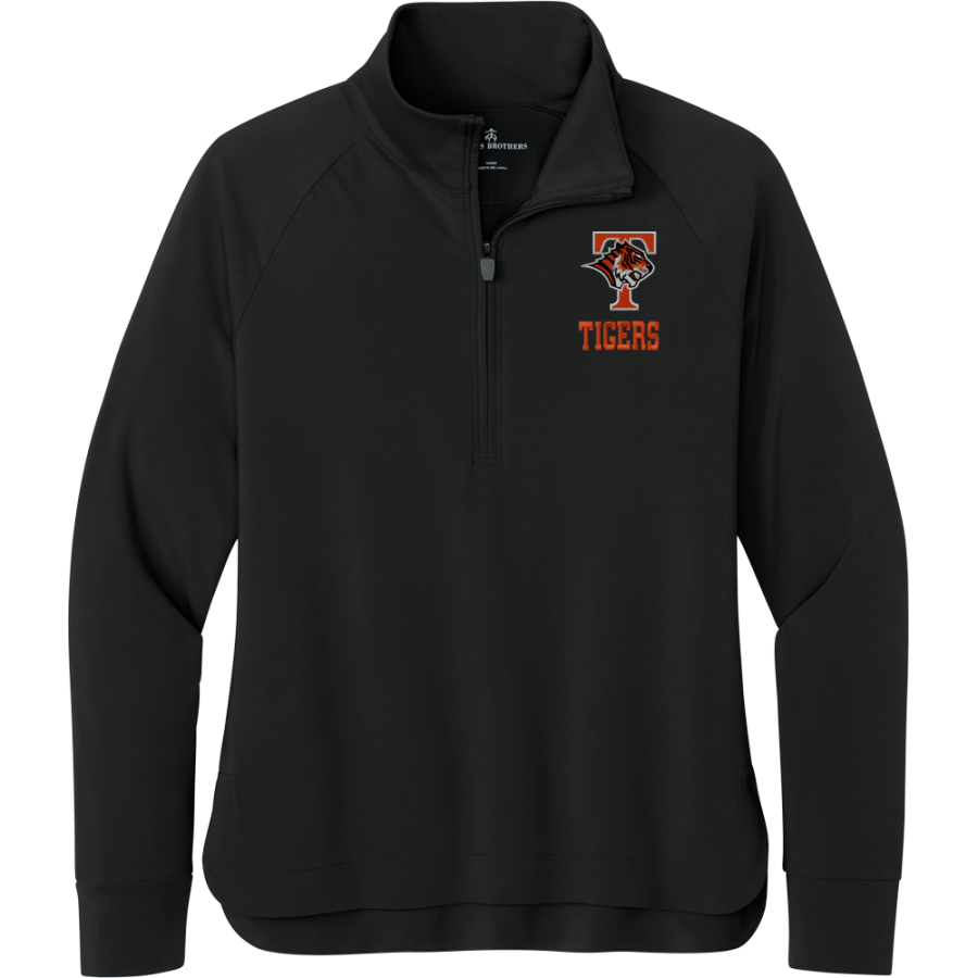 Tech High School Tigers <span class="pdp-name-mascot">Tech High School</span> Brooks Brothers Women's Luxe Performance 1/4-Zip