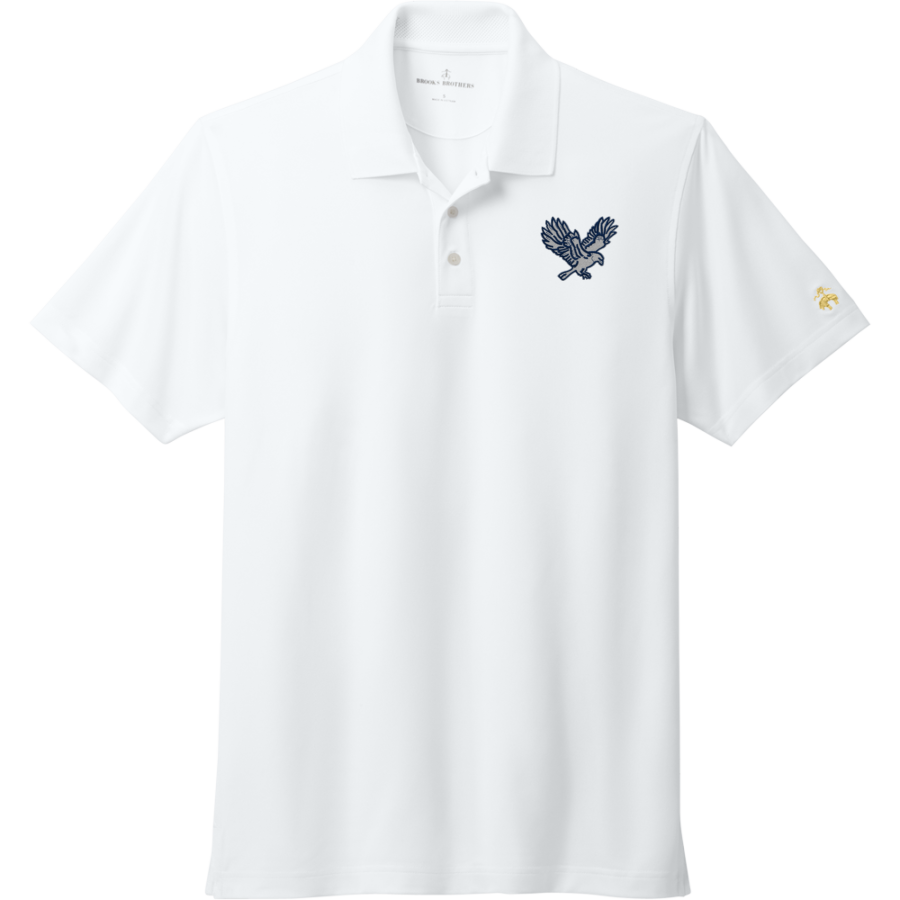 Brooklane Baptist Eagles <span class="pdp-name-mascot">Brooklane Baptist Eagles</span> Brooks Brothers Men's Mesh Pique Performance Polo