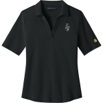 Fenwick Friars The Official Online Store <span class="pdp-name-mascot">Fenwick Friars</span> Brooks Brothers Women's Pinpoint Pique Polo Front Thumbnail