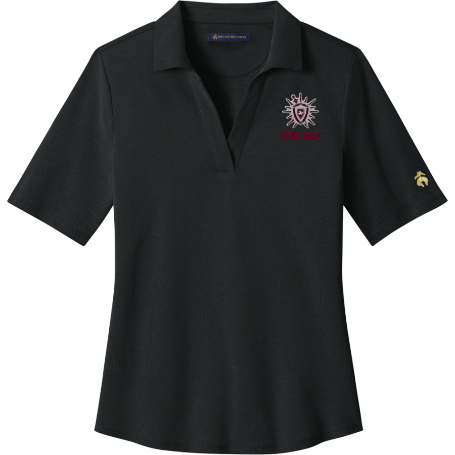 SOUTHWEST ATLANTA CHRISTIAN ACADEMY WARRIORS <span class="pdp-name-mascot">SOUTHWEST ATLANTA WARRIORS</span> Brooks Brothers Women's Pinpoint Pique Polo