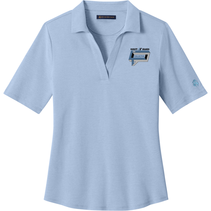 Believe In You <span class="pdp-name-mascot">Believe In You</span> Brooks Brothers Women's Pinpoint Pique Polo