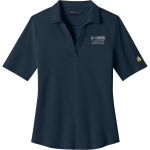 La Lumiere School Lakers Online Store <span class="pdp-name-mascot">La Lumiere Lakers</span> Brooks Brothers Women's Pinpoint Pique Polo Front Thumbnail