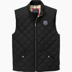 Shell Bank Brigade <span class="pdp-name-mascot">Shell Bank P771K@014 Labradors</span> Brooks Brothers Men's Quilted Vest Front Thumbnail